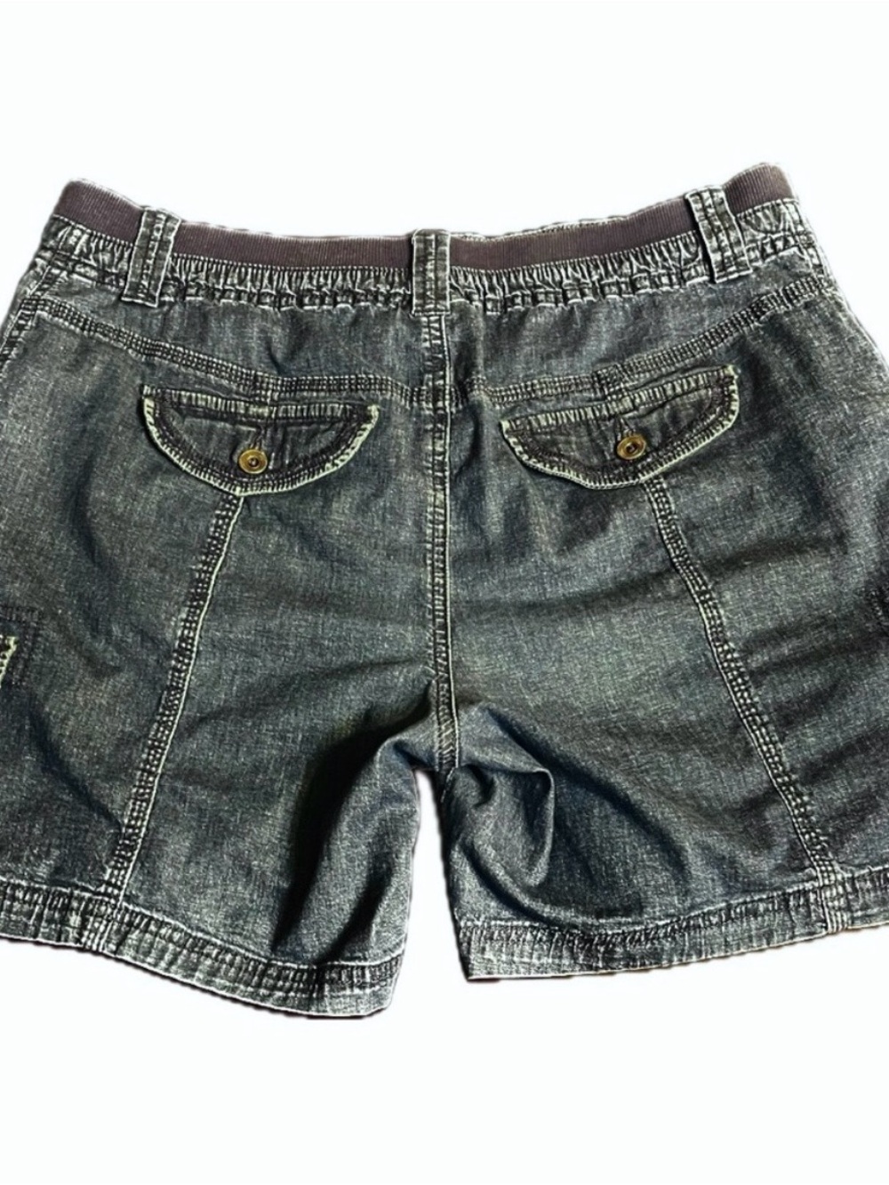 Style & Co. women’s Jean cargo shorts size 12 - Picture 2 of 6